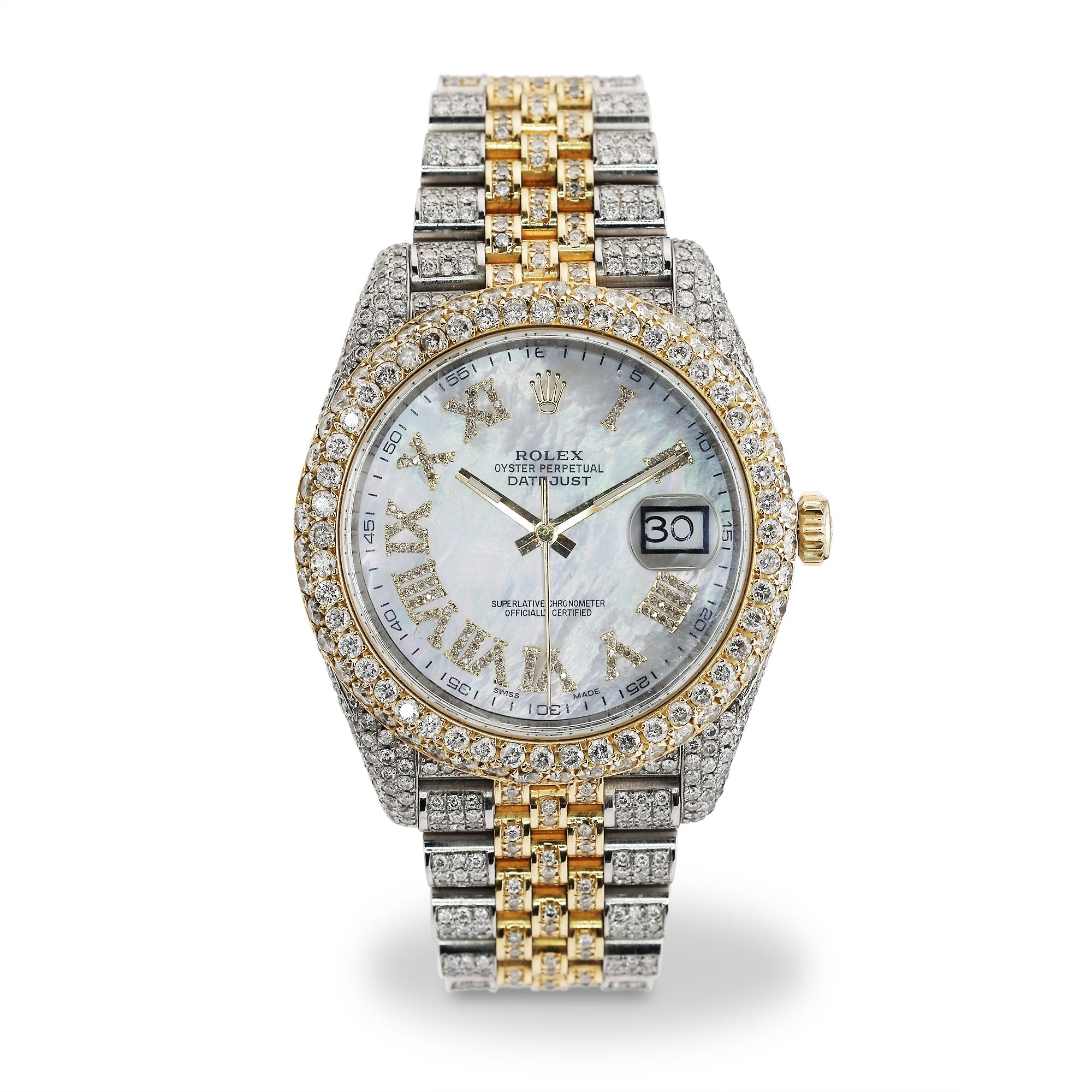 41mm Bust Down TWO TONE ROLEX