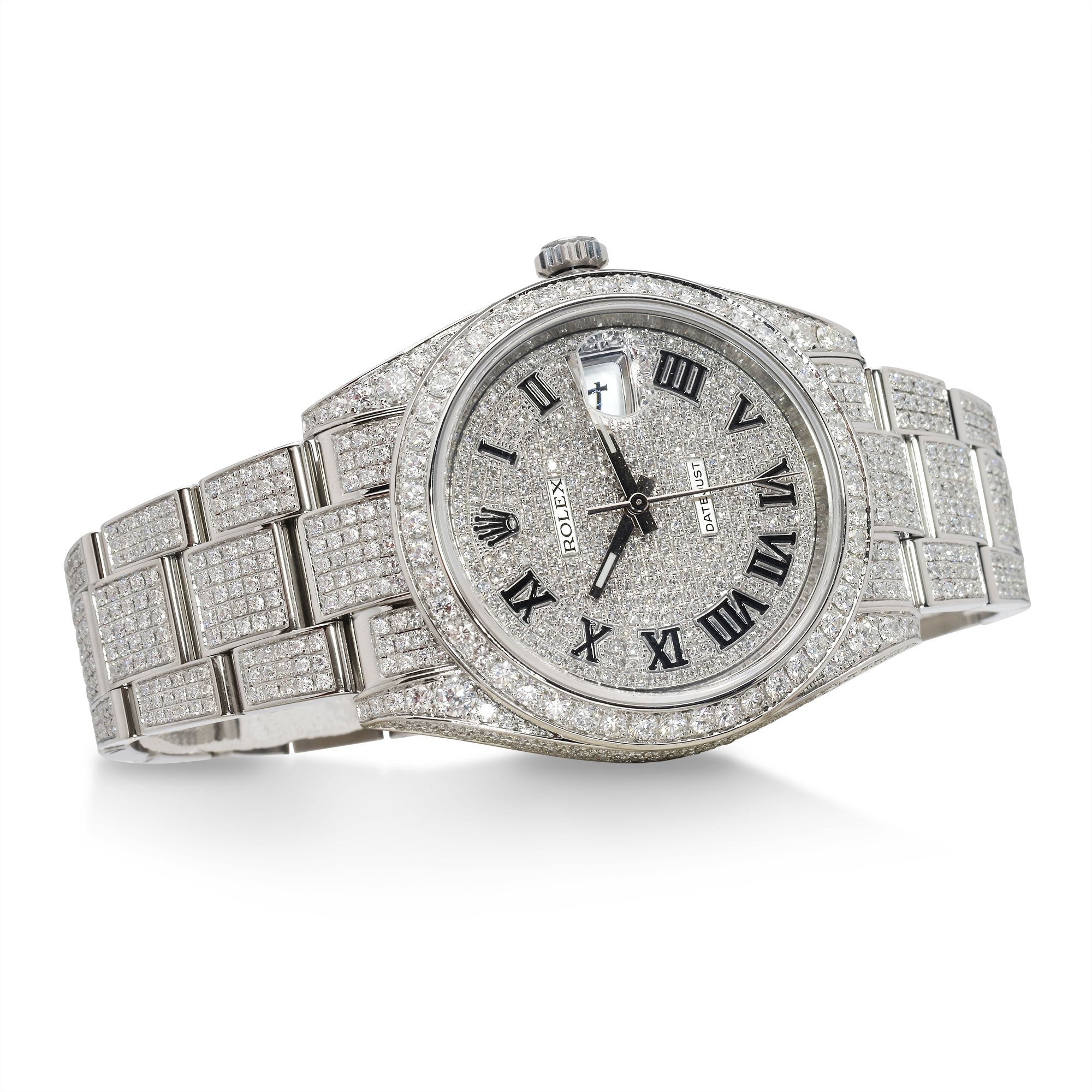 41mm BUST DOWN ICE ROLEX