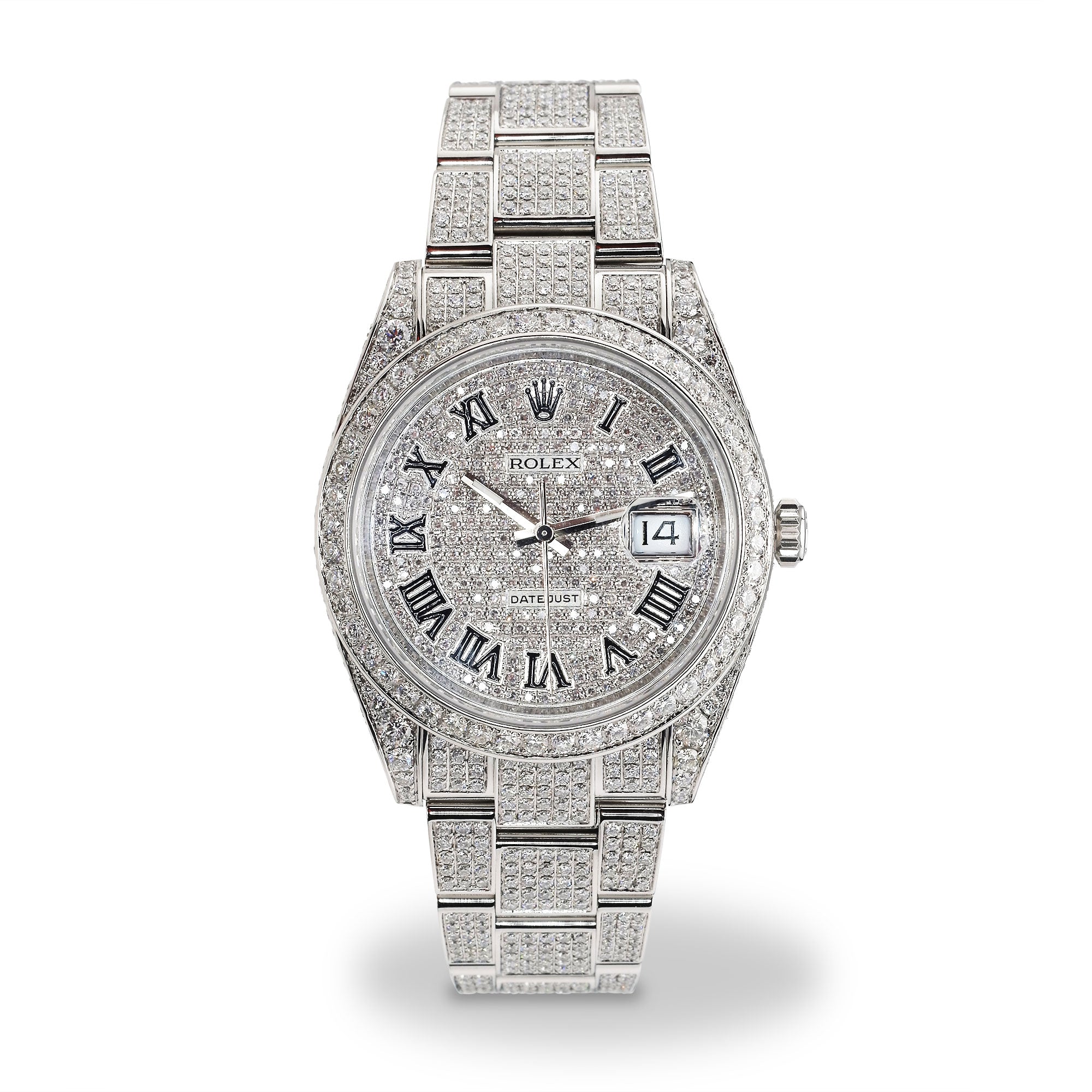 41mm BUST DOWN ICE ROLEX