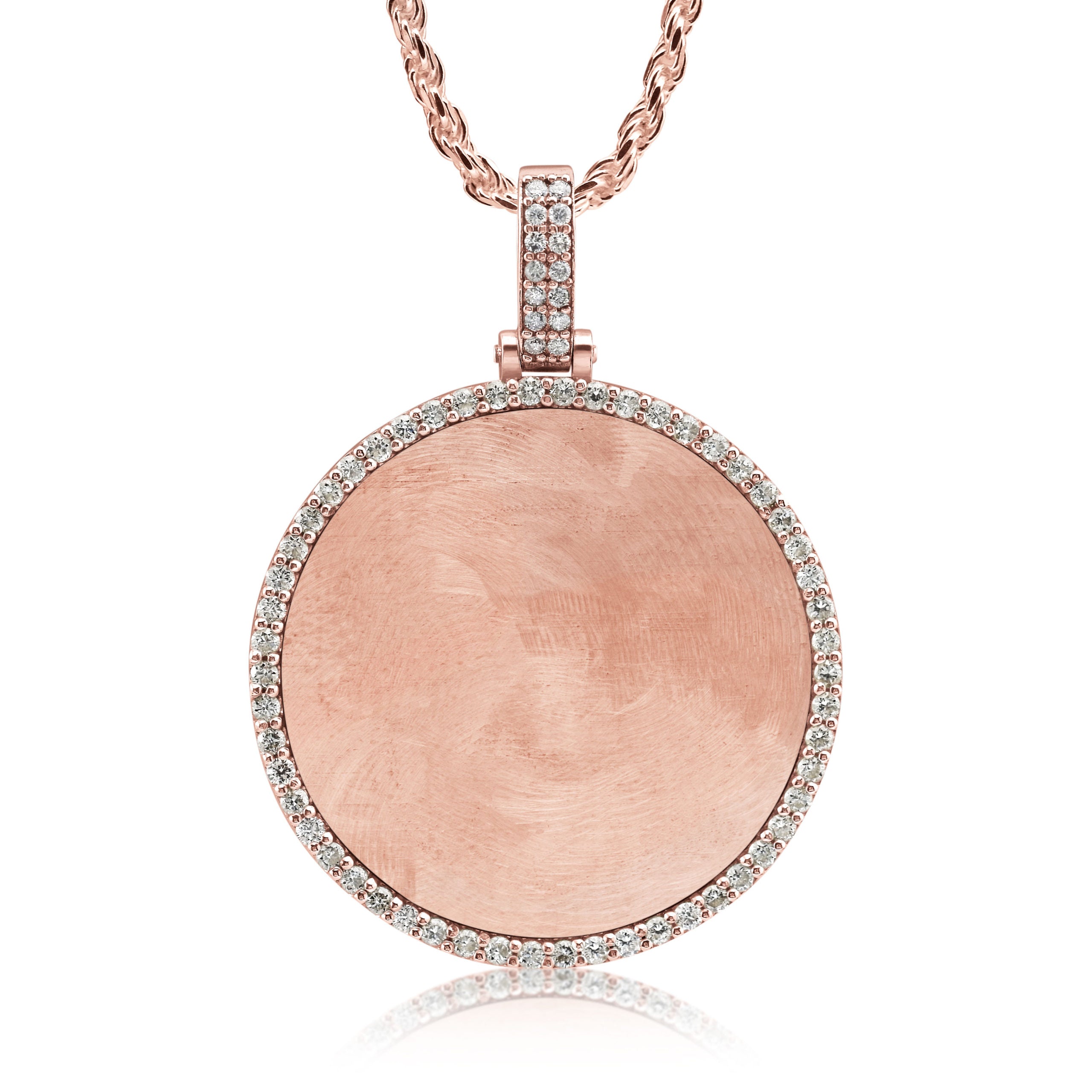 10K DIAMOND PICTURE PENDANTS