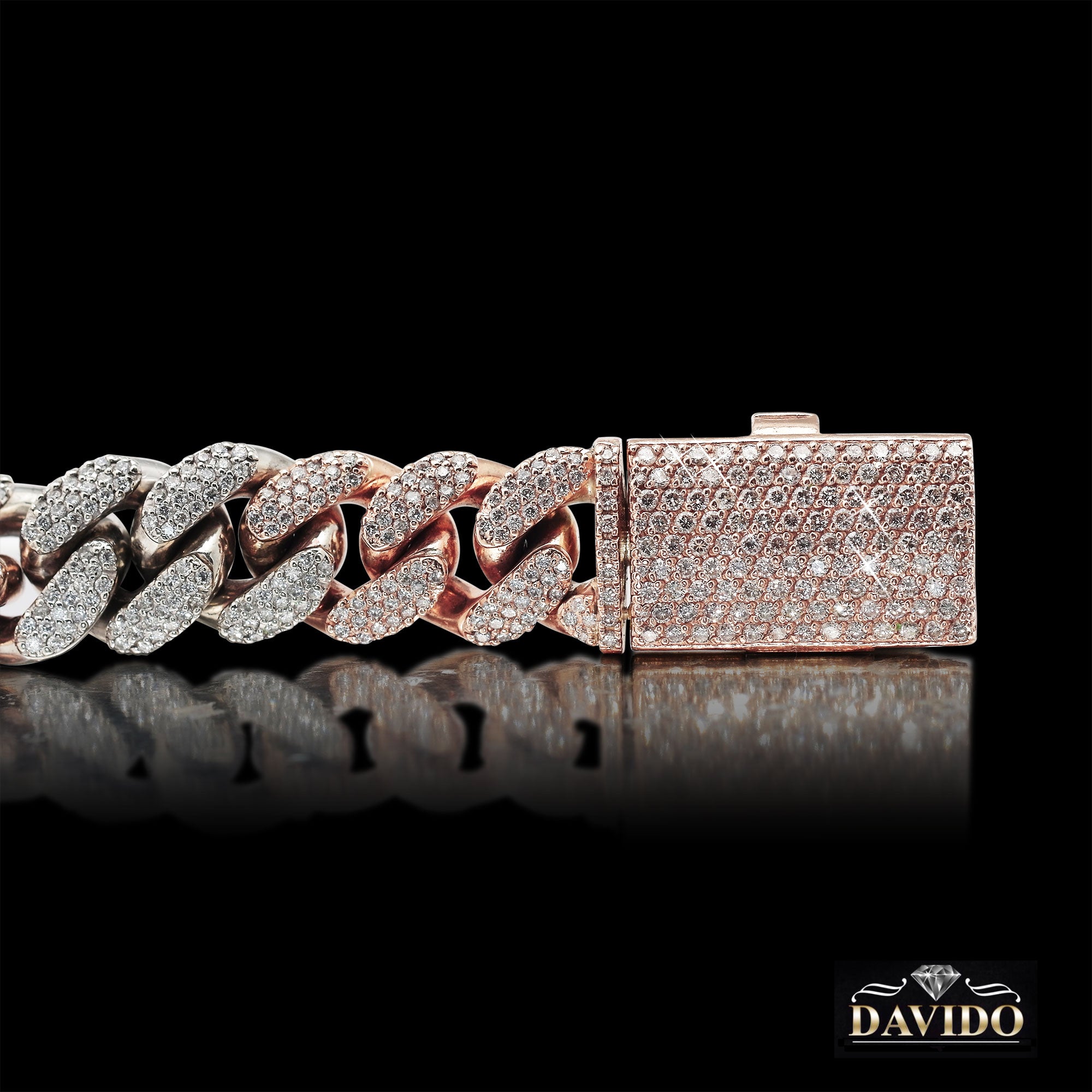 360 round diamond 30.65ct 294g $34,000 MIAMI CUBAN PAVE SET