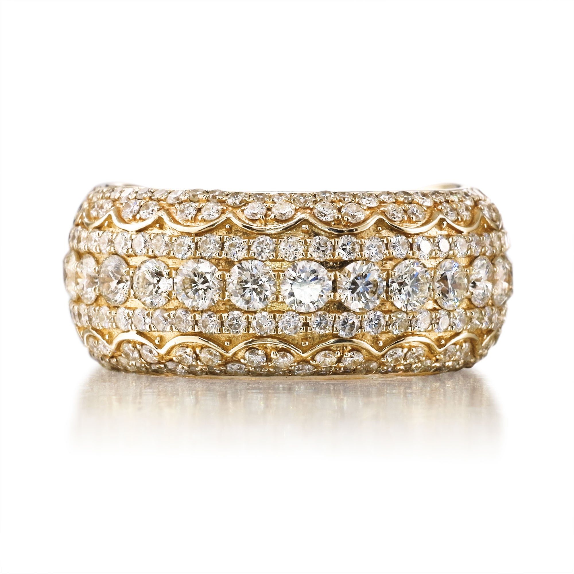 14K BALLER RING
